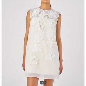 Oroton lace flower dress